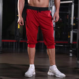 men's sports 3/4 running pants