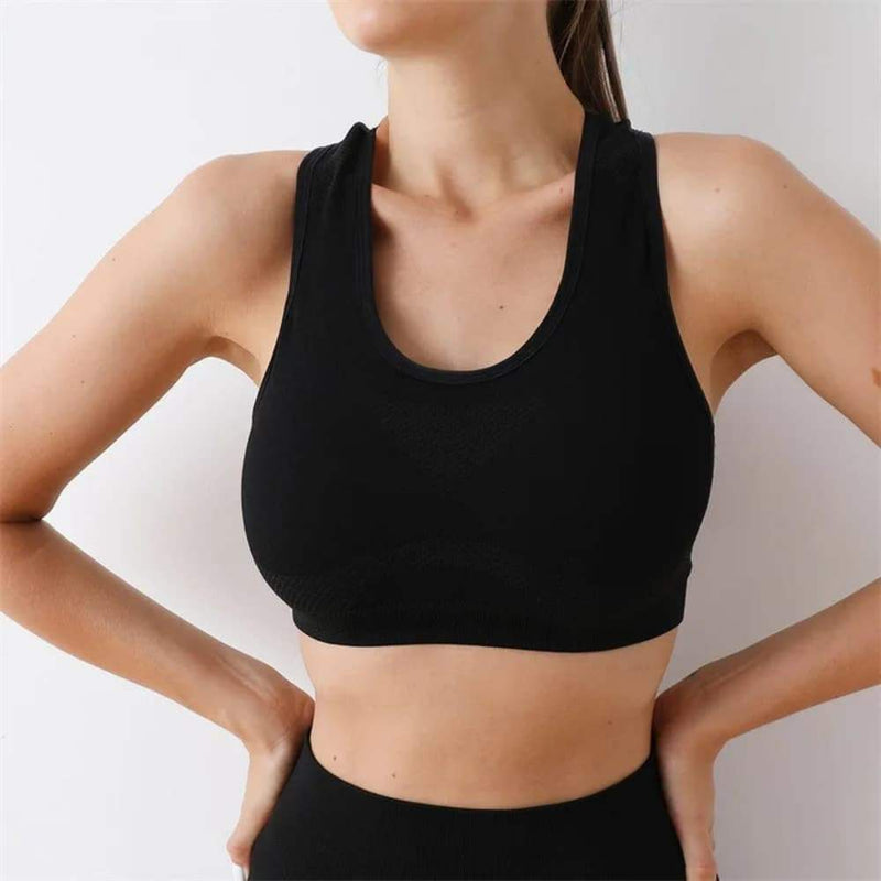 Women's Push-Up Sports Bra – Yoga, Gym & Fitness - Yoga Essentials Here