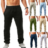 Men's linen pants, casual, summer