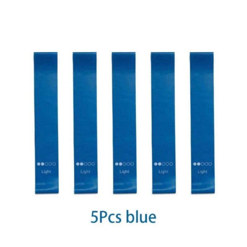 5Pcs Yoga Resistance Bands Set for Strength Training - Yoga Essentials Here