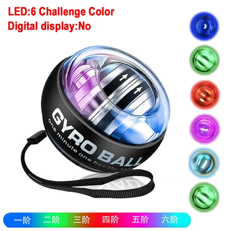 Hand gyro, wrist training ball, forearm exerciser