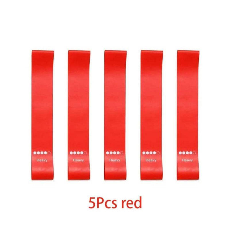 5Pcs Yoga Resistance Bands Set for Strength Training - Yoga Essentials Here