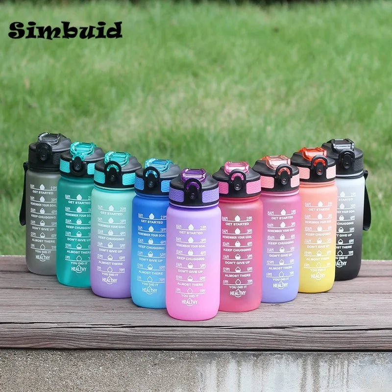 Water bottle, motivational, for gym, running, yoga