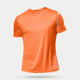 Breathable men’s short sleeve running t-shirt – lightweight sportswear