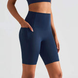 Women’s High-Waist Yoga Shorts – Breathable Workout Fit - Yoga Essentials Here
