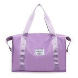 Women's expandable, waterproof yoga and pilates bag