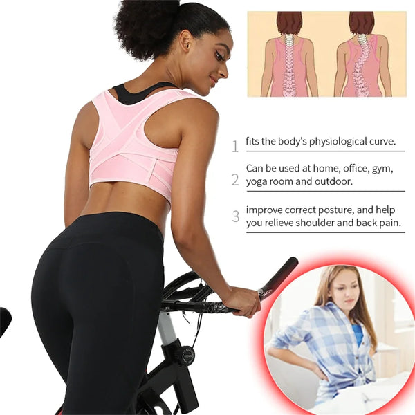 Back Posture Corrector Women Men, Light Bandage