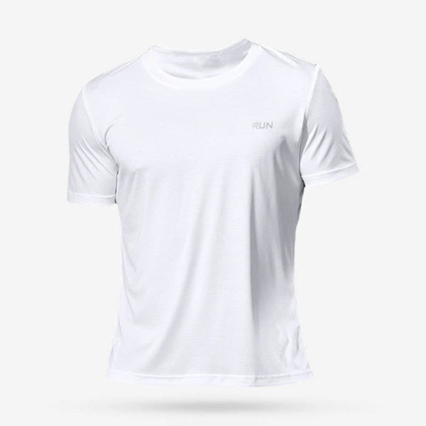 Breathable men’s short sleeve running t-shirt – lightweight sportswear
