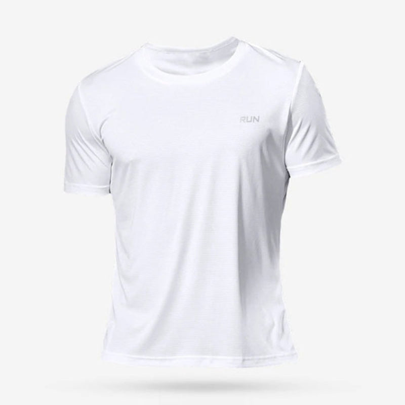 Breathable men’s short sleeve running t-shirt – lightweight sportswear