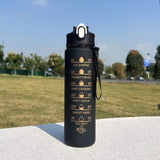 Water bottle, motivational, gym, yoga, running, sports - Yoga Essentials Here