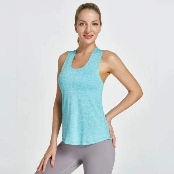Women's yoga top for gym & fitness, quick-dry, breathable - Yoga Essentials Here