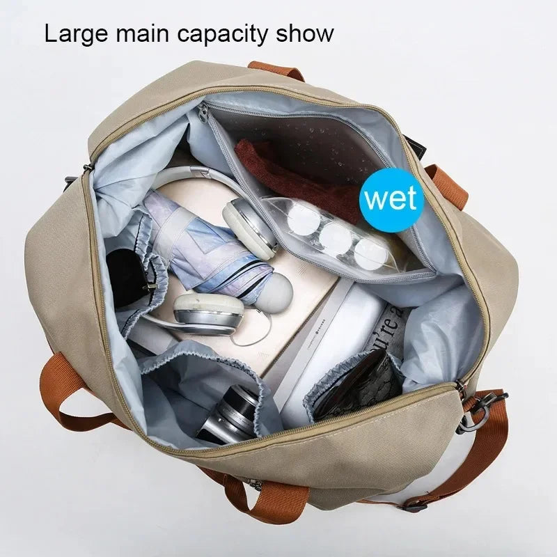 Men's and women's bag, hand luggage, sports bag