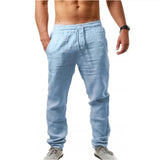 Men's linen pants, casual, summer