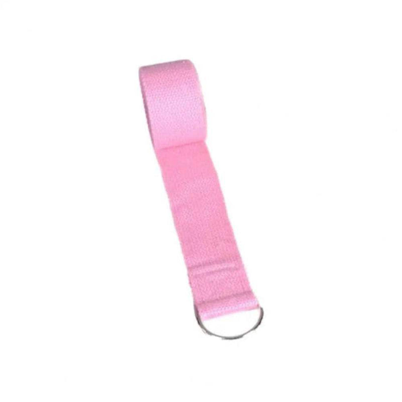 Durable Cotton Yoga Strap with D-Ring Buckle for Stretching - Yoga Essentials Here