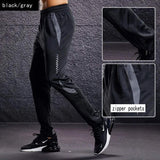Men’s Workout Pants with Zipper Pockets – Stretch Fit - Yoga Essentials Here
