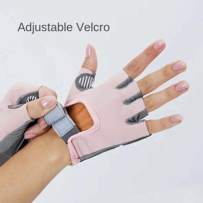 Women’s Weight Lifting Gloves – Non-Slip Gym Training - Yoga Essentials Here