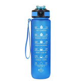 Water bottle, motivational, gym, yoga, running, sports - Yoga Essentials Here