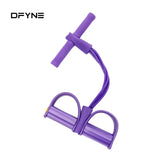 Abdominal training for yoga, with pedals, tension rope
