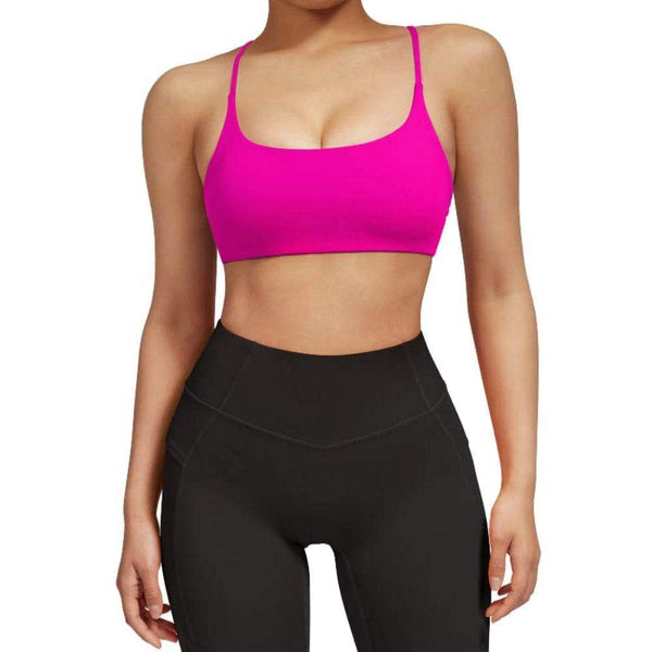 Women's Fitness Bra | Push-Up, Running, Crop Top - Yoga Essentials Here