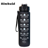 Water bottle, motivational, for gym, running, yoga
