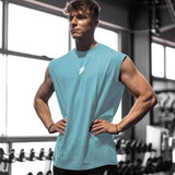 Men’s Sleeveless Gym T-Shirt – Quick-Dry, Lightweight - Yoga Essentials Here