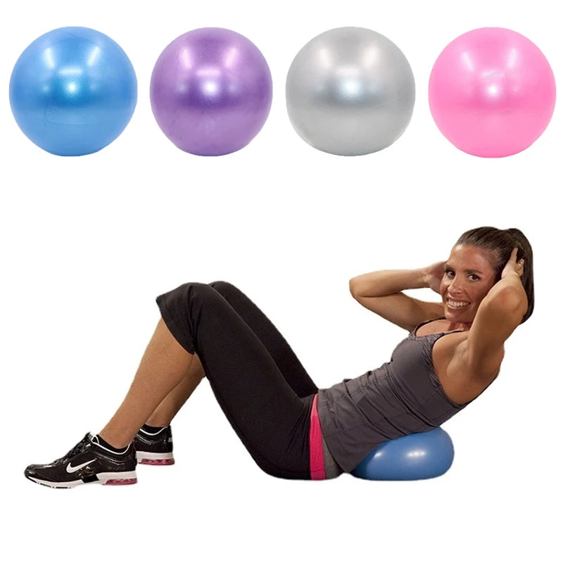 Pilates ball, yoga for balance exercises