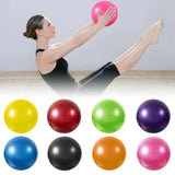 Pilates ball, yoga for balance exercises