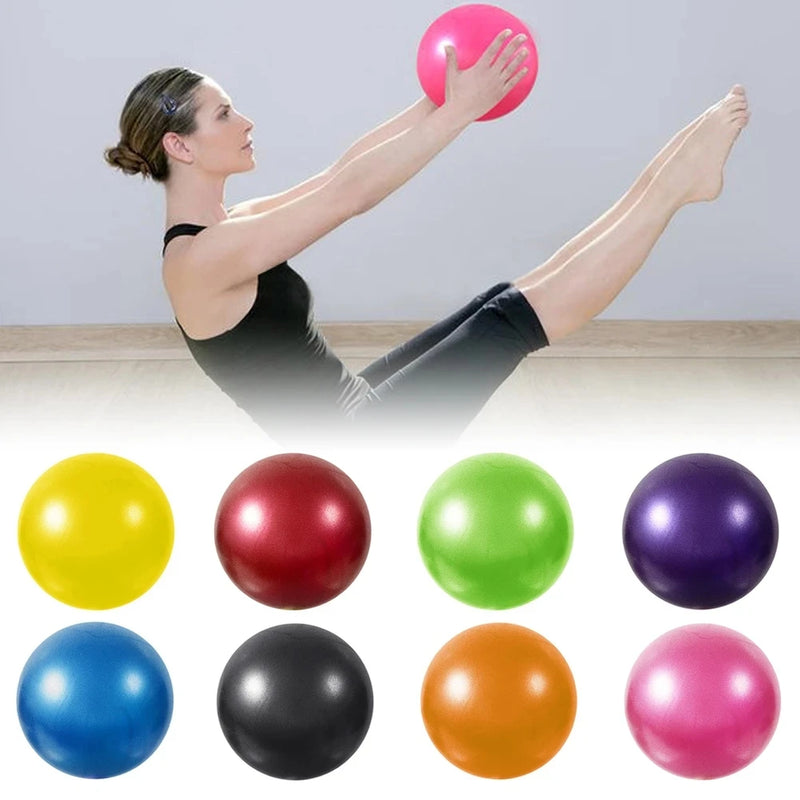 Pilates ball, yoga for balance exercises