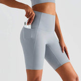 Women’s High-Waist Yoga Shorts – Breathable Workout Fit - Yoga Essentials Here