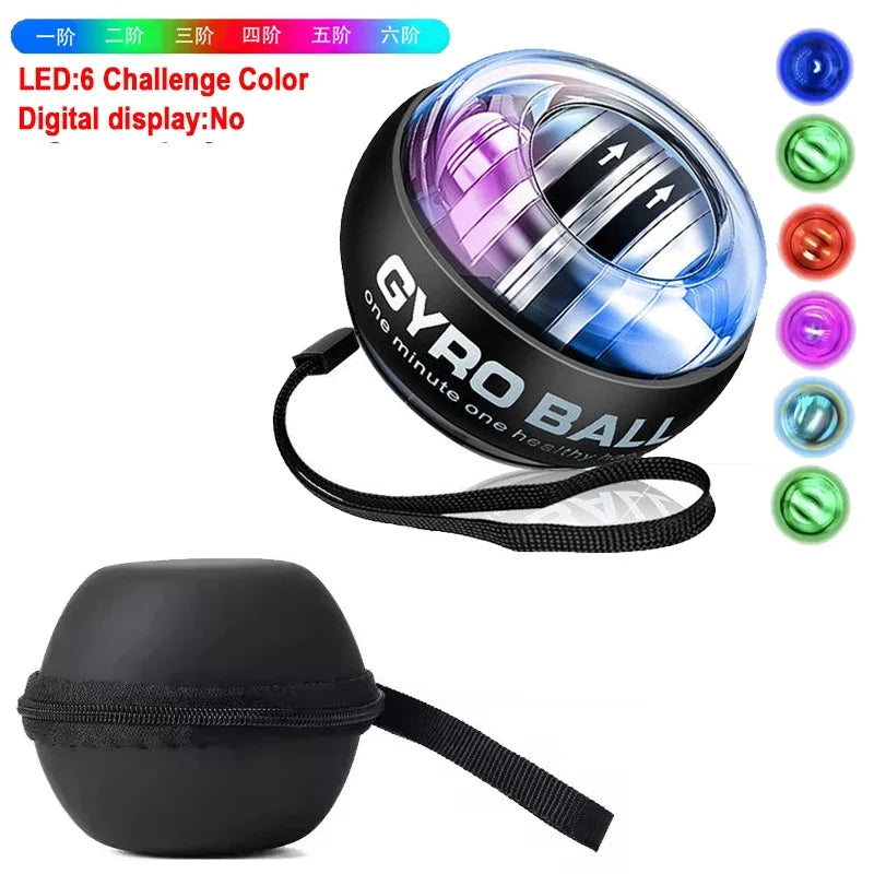 Hand gyro, wrist training ball, forearm exerciser