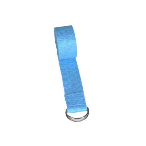 Durable Cotton Yoga Strap with D-Ring Buckle for Stretching - Yoga Essentials Here