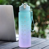 Water bottle, motivational, for gym, running, yoga