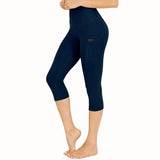 Women's Capri Leggings, High Waist, Yoga, Fitness