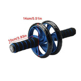 Ab Roller Wheel – Silent Core Trainer with Knee Pad - Yoga Essentials Here