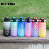 Water bottle, motivational, for gym, running, yoga