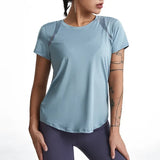 Loose yoga clothes, short-sleeved sports t-shirts