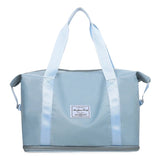 Women's expandable, waterproof yoga and pilates bag