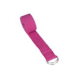 Durable Cotton Yoga Strap with D-Ring Buckle for Stretching - Yoga Essentials Here