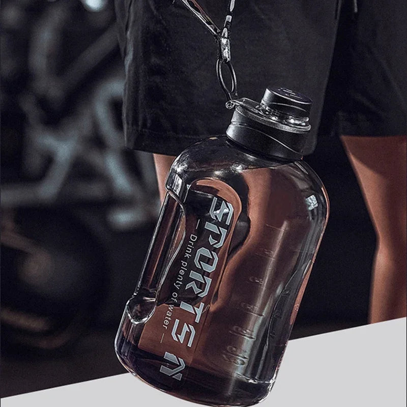 Large Capacity Portable Gym Sports Water Bottle