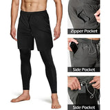 Men's sports pants, compression tights