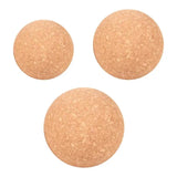 Cork massage ball for back, feet, yoga, therapy