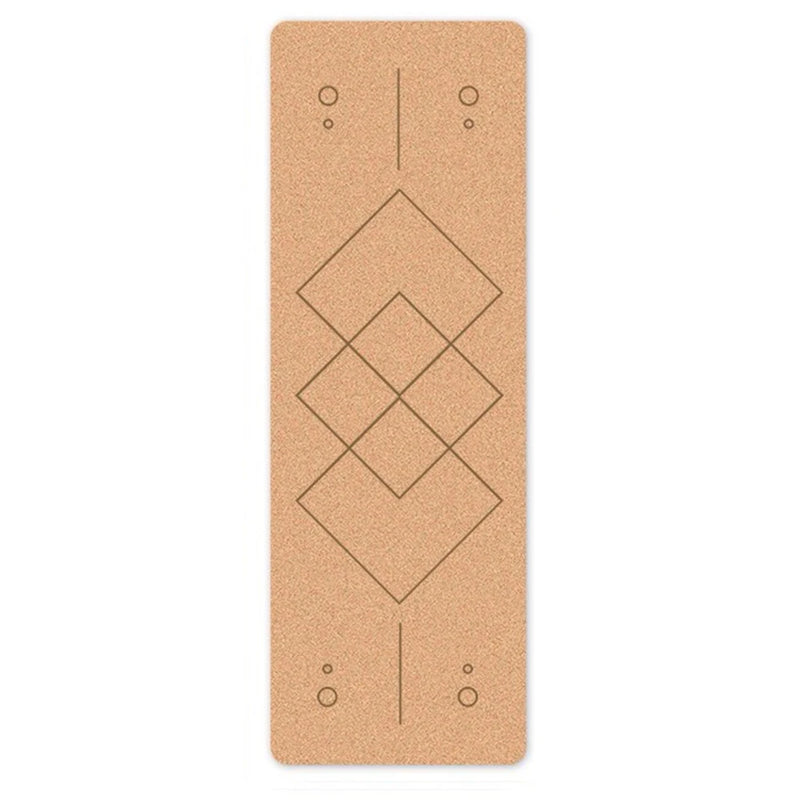cork yoga mat, non-slip, double-sided and highly elastic