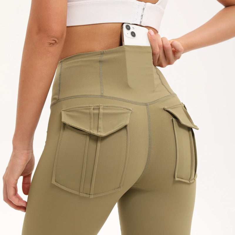 Women's high-waisted fitness short leggings