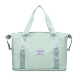 Women's expandable, waterproof yoga and pilates bag