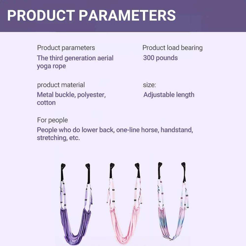 Aerial Yoga Swing, Yoga Hammock, Antigravity, Hammock - Yoga Essentials Here