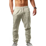 Men's linen pants, casual, summer