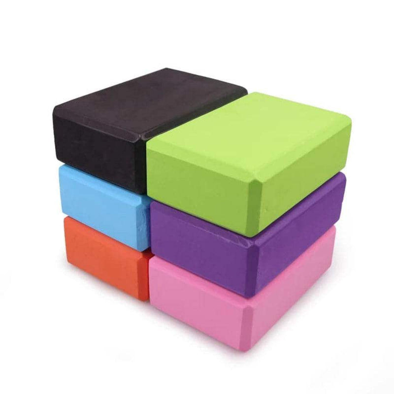 High-density EVA foam yoga blocks for gym & pilates workouts - Yoga Essentials Here
