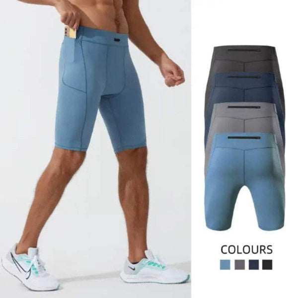 Men’s compression shorts for gym, running, fitness - Yoga Essentials Here