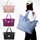 Women's expandable, waterproof yoga and pilates bag