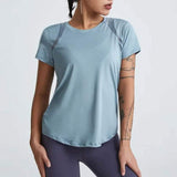 Women's Loose Yoga Tops – Breathable Sports T-Shirts - Yoga Essentials Here